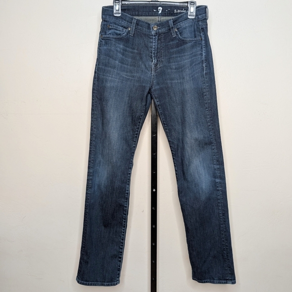 7 For All Mankind Men's Standard Straight Leg Jeans Size 30x32 - Picture 1 of 10